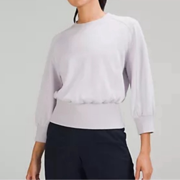 Lululemon Softstreme Ribbed-Hem Pullover
Faint Lavender Size 8 - Picture 4 of 8
